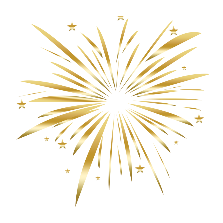 golden firework